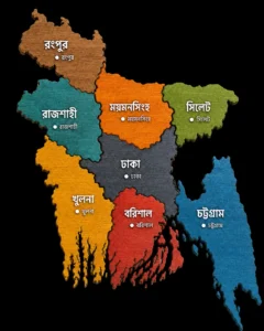 XTushar.Com Bangladesh Service Map